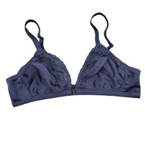 Vintage Silky Black Bralette